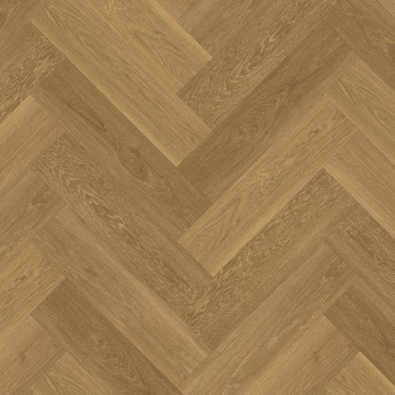 Panele winylowe Designflooring 55 click Golden Brushed Oak – jodełka